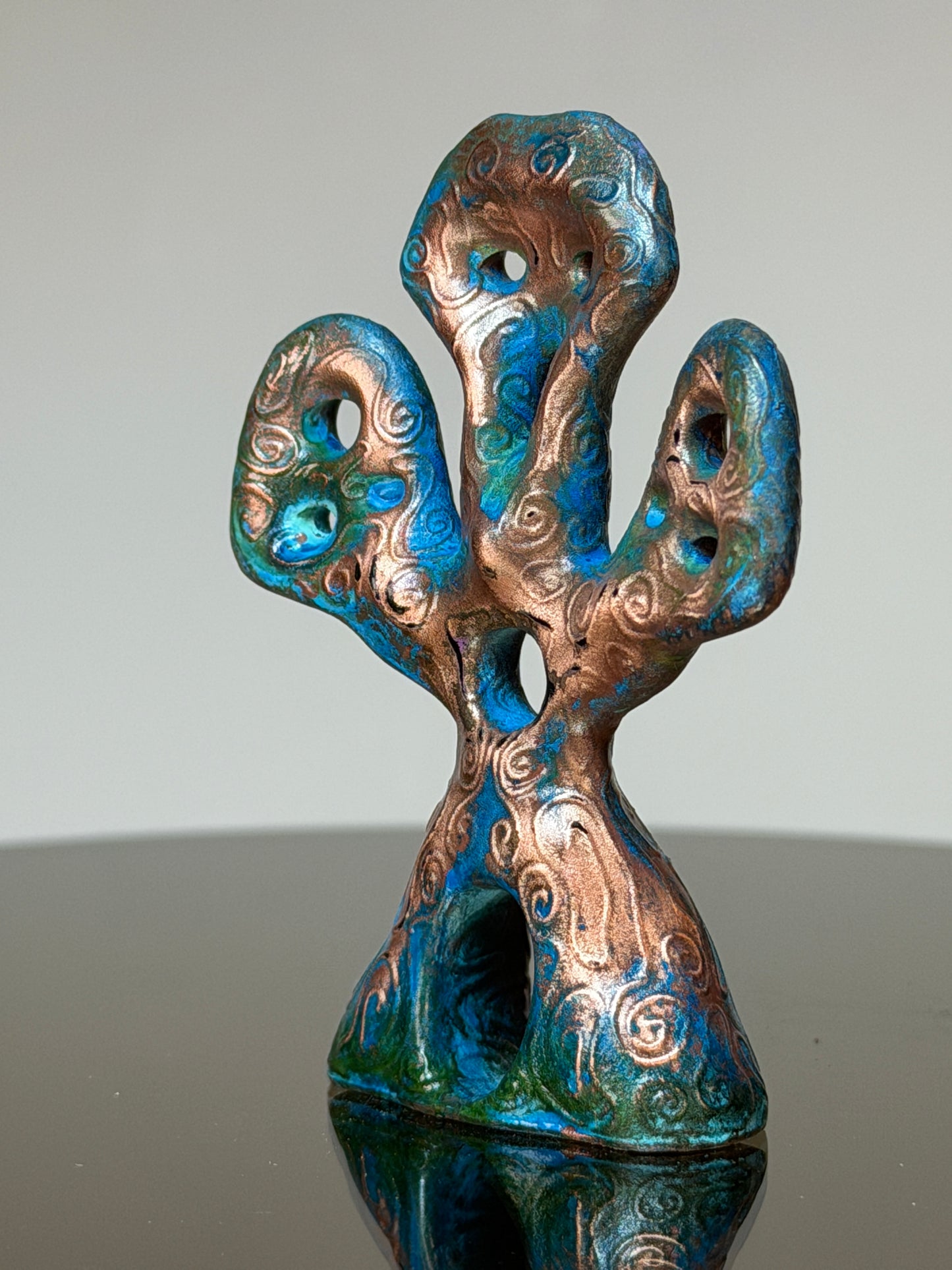 Glyph Number Five: Copper Plated Fine