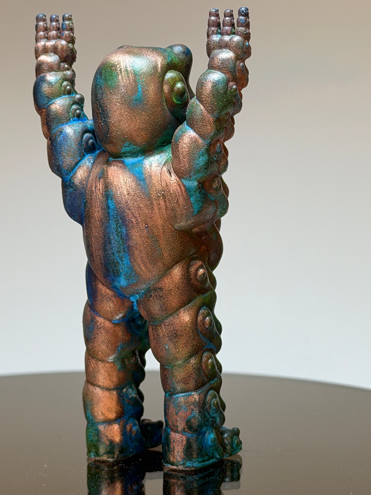 Mecha Head Ape: Copper Plated Blip