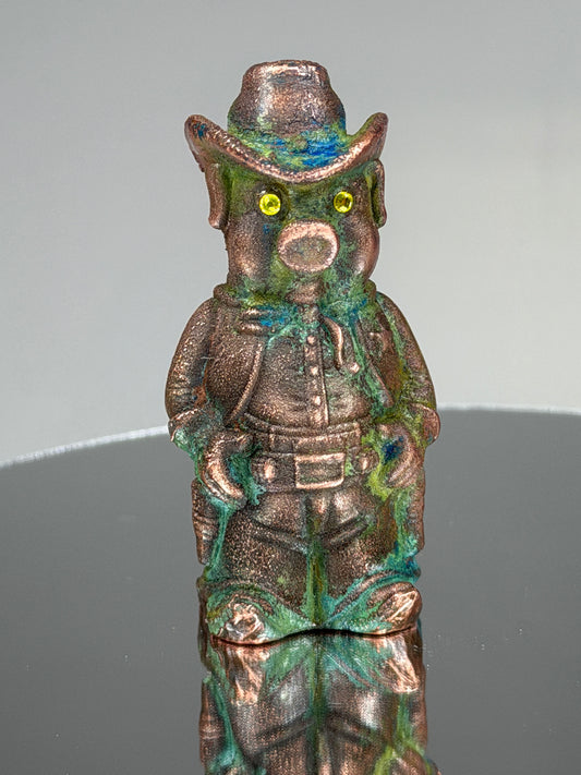 Marshal Pig: Copper Plated Moody