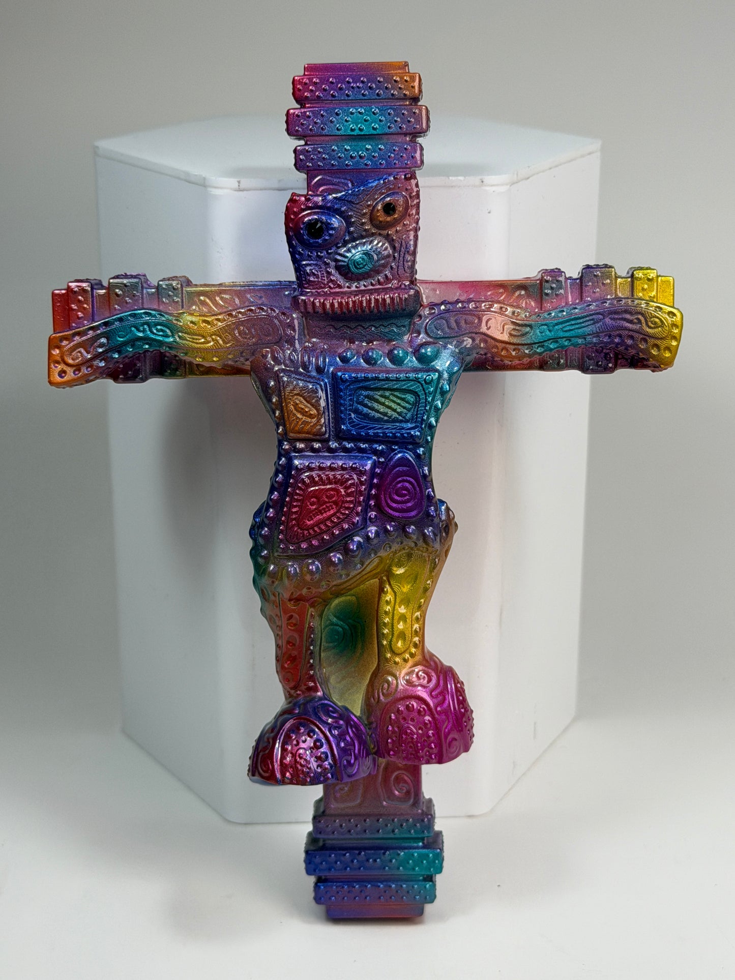 Wonky Robot Up on the Cross: Passive