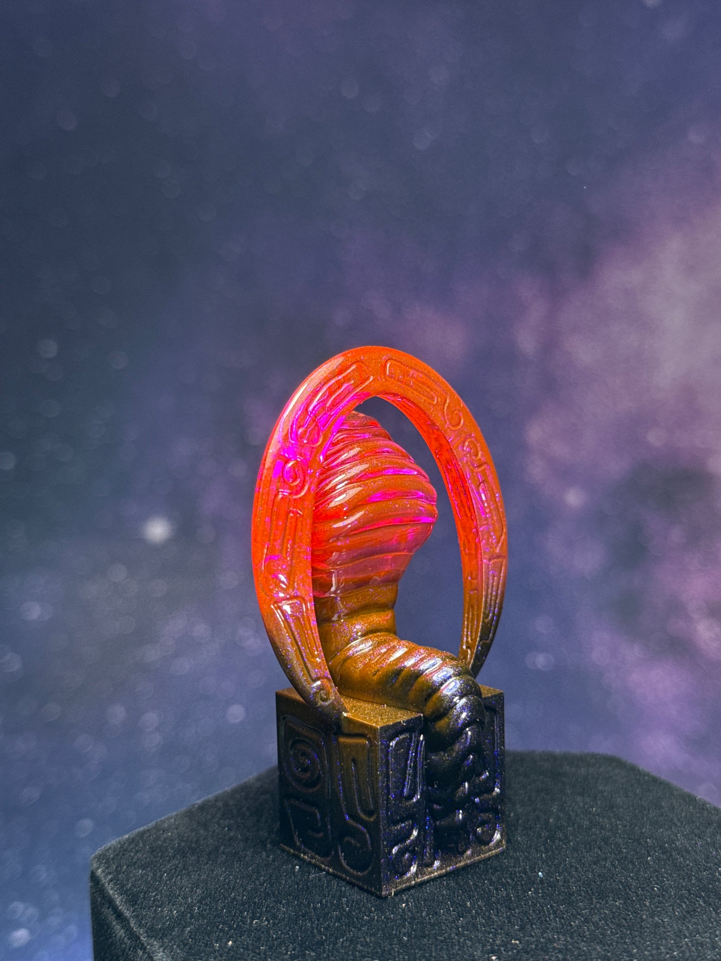 Egyptian Cobra: Fade From Pink