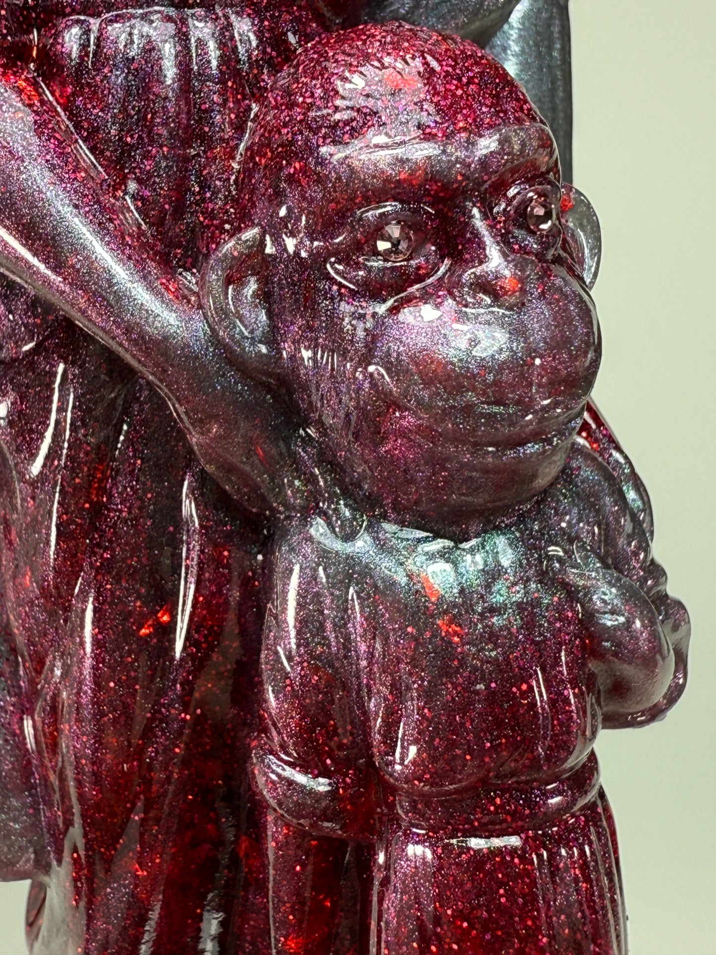 Angel & the Ape: Red with Colorshift Green/Silver/Blue