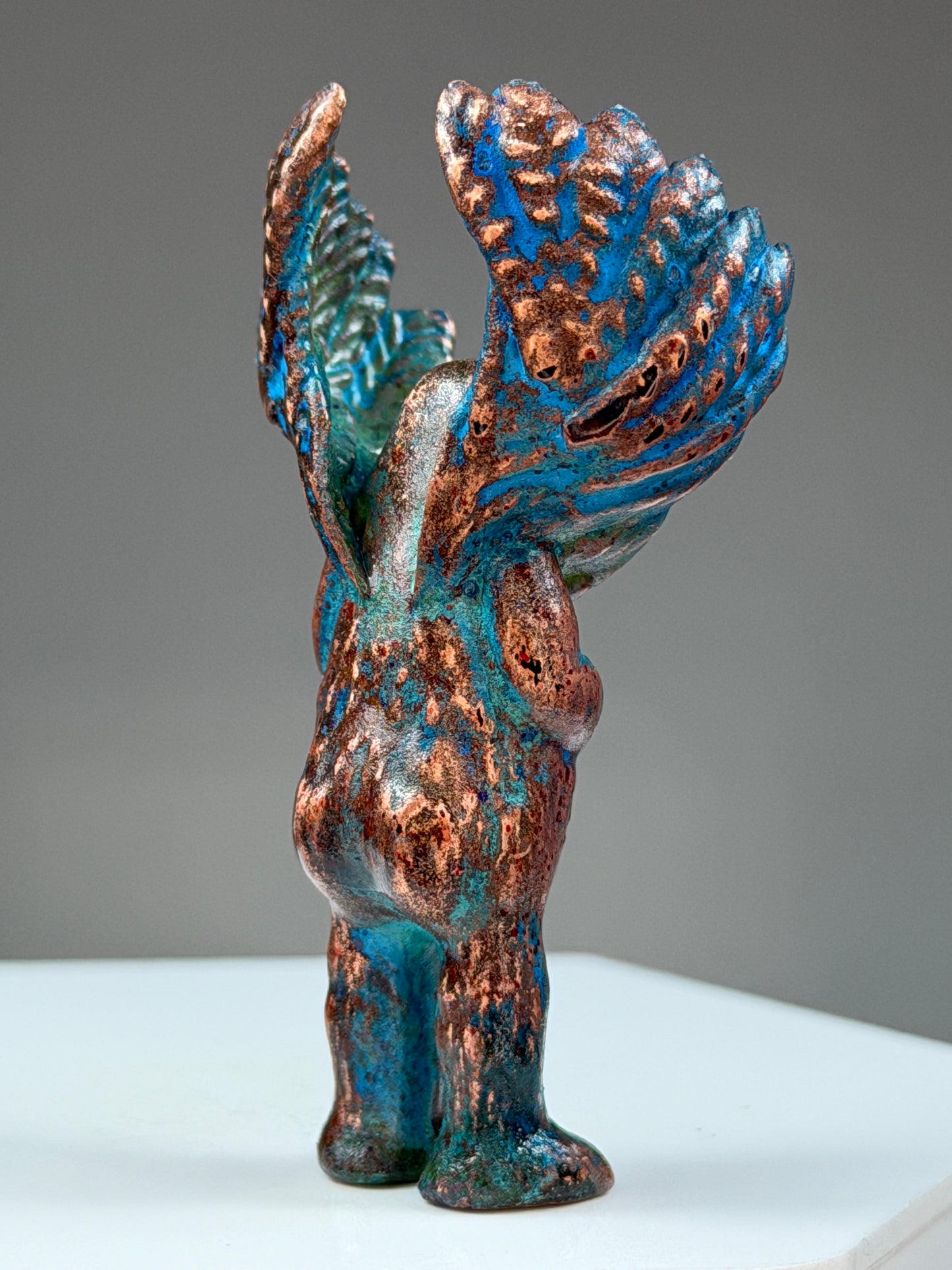 Winged Monster: Copper Plated