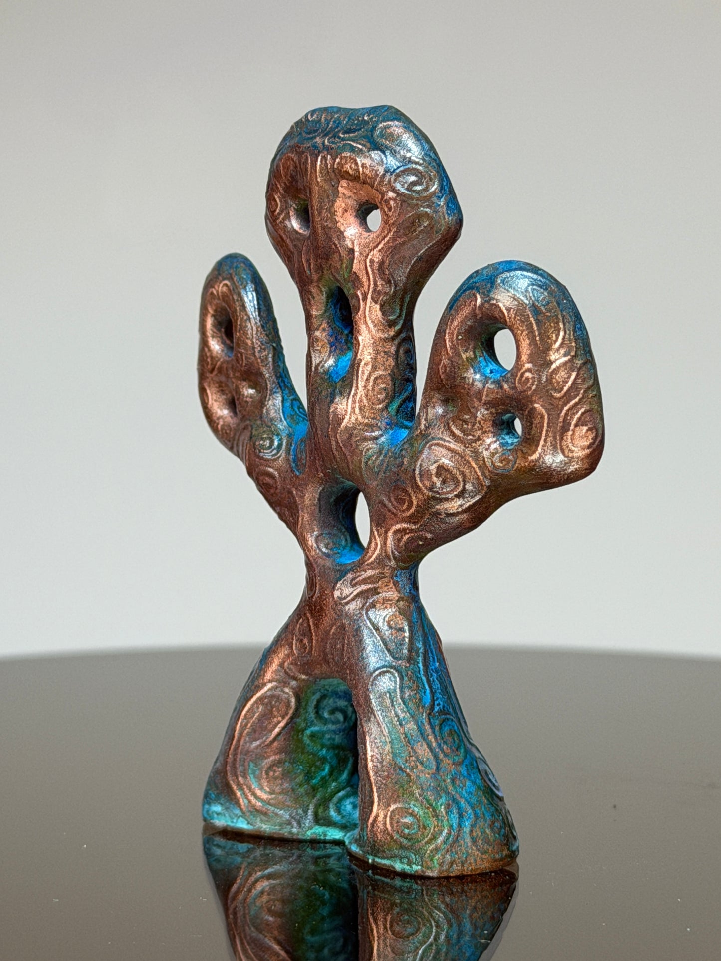 Glyph Number Five: Copper Plated Fine