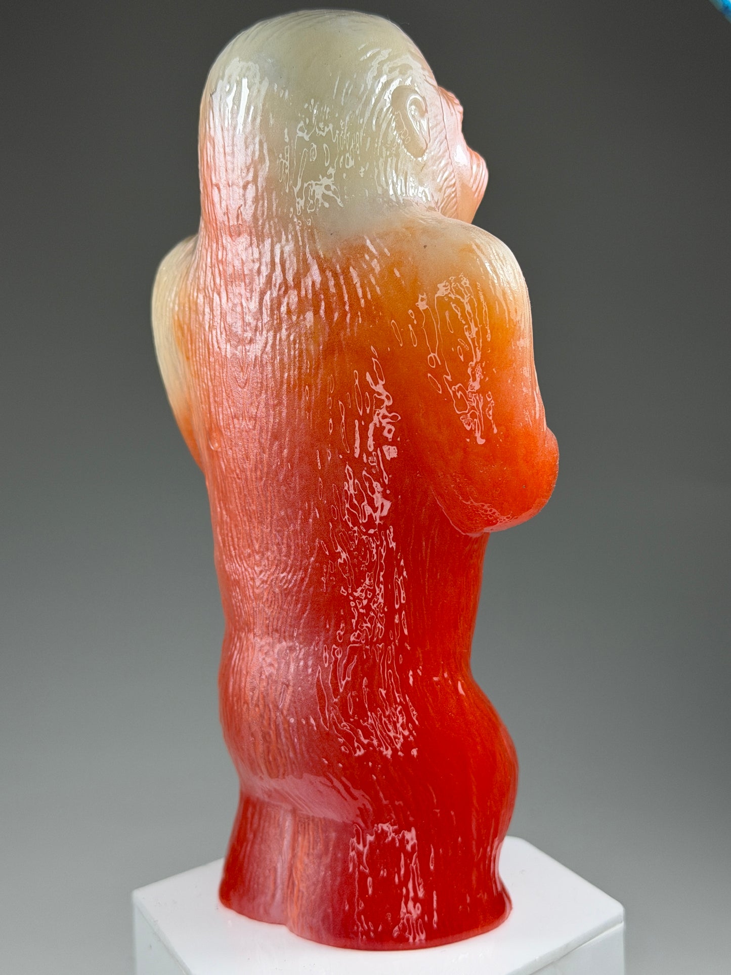 Ape: White/Orange Fade Glow