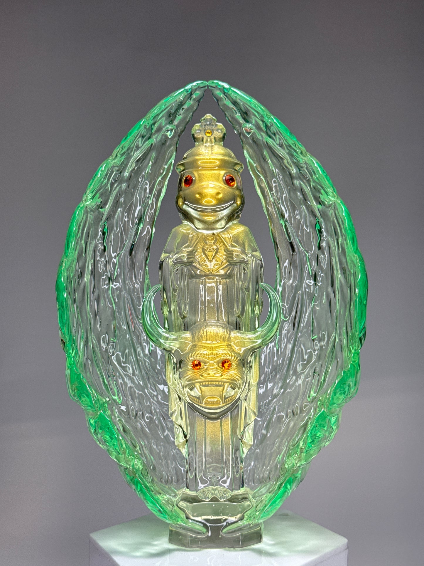 Turtle at the End of Days: Green/Gold/Clear