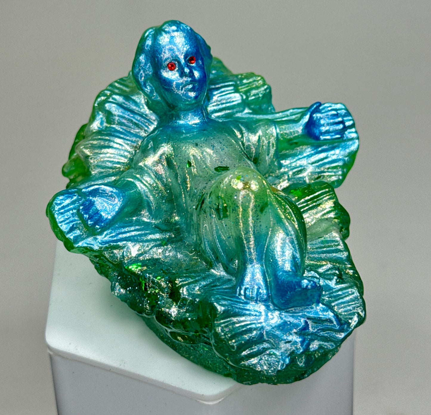 Big Hand Baby Jesus: Green Glow Child