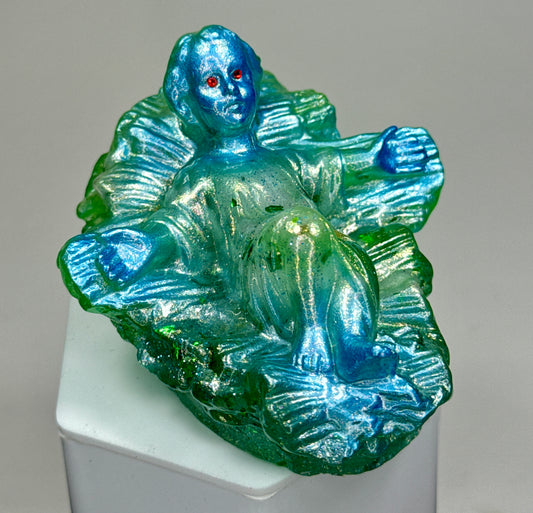Big Hand Baby Jesus: Green Glow Child