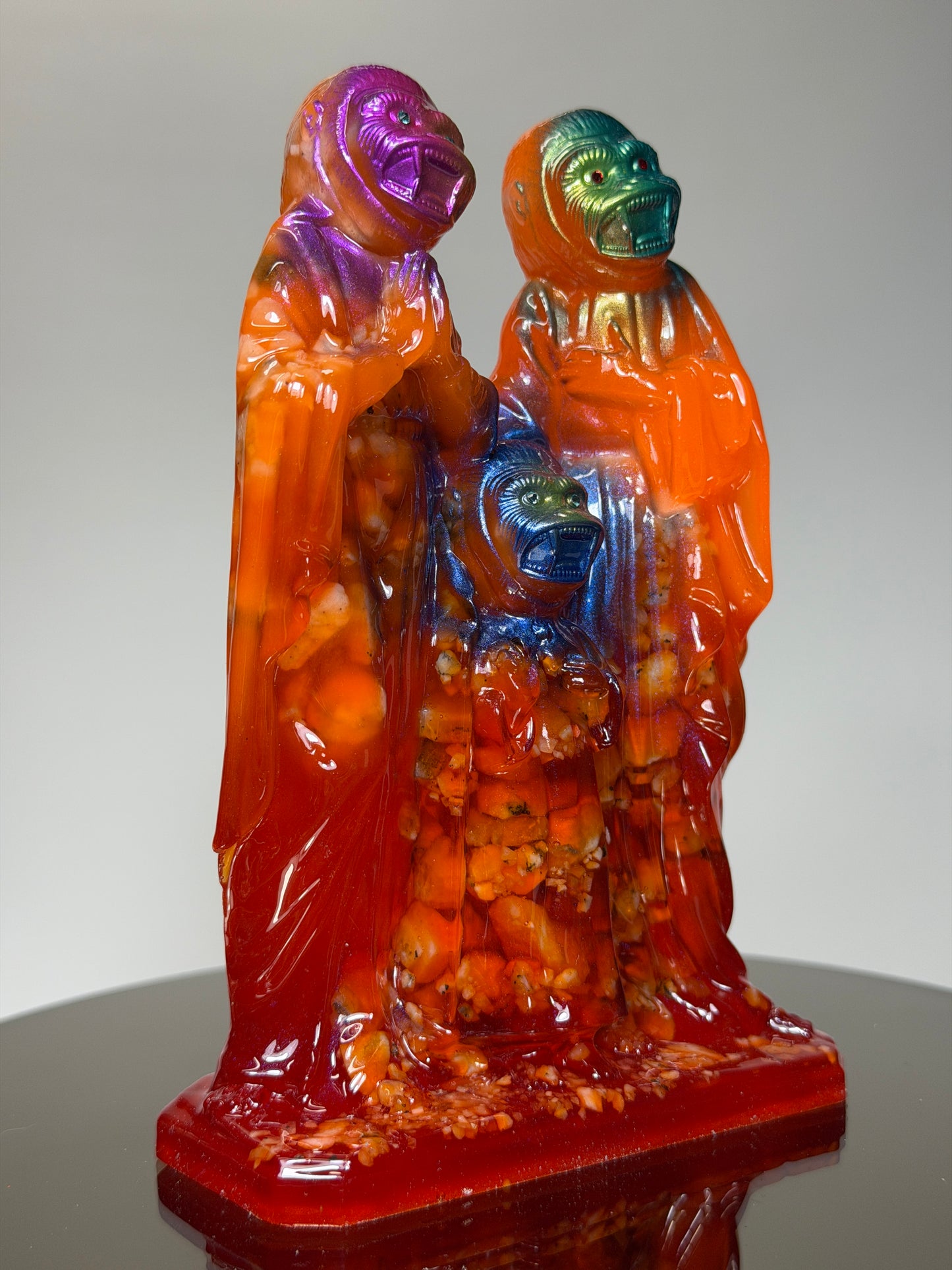 The Holy Ape Family: Glow Mingle