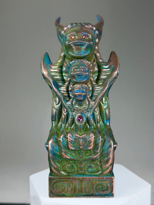 Egyptian Cosmonaut Apes: Copper Plated