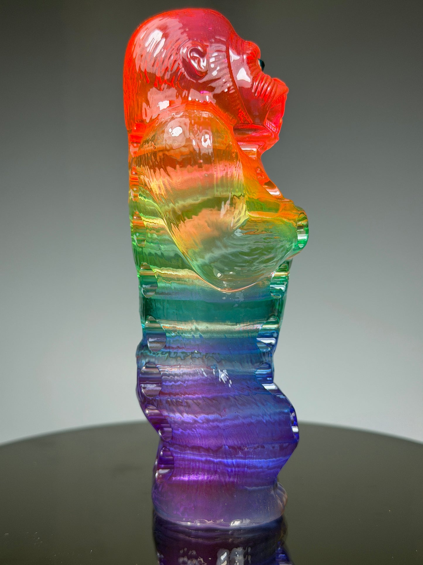 Perforated Ape: Transparent Rainbow
