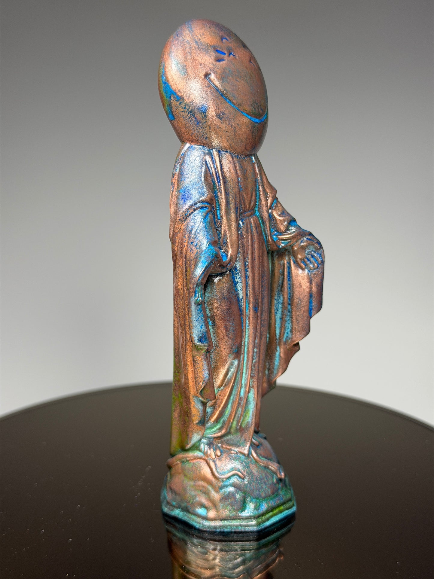 Happy Mary: Copper Plated Smile