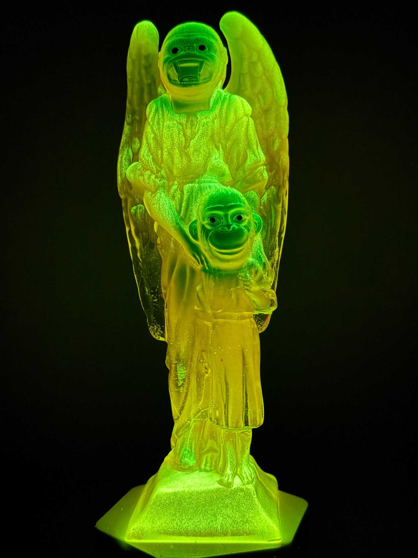 Angel & the Ape: Yellow with Teal (Glow)