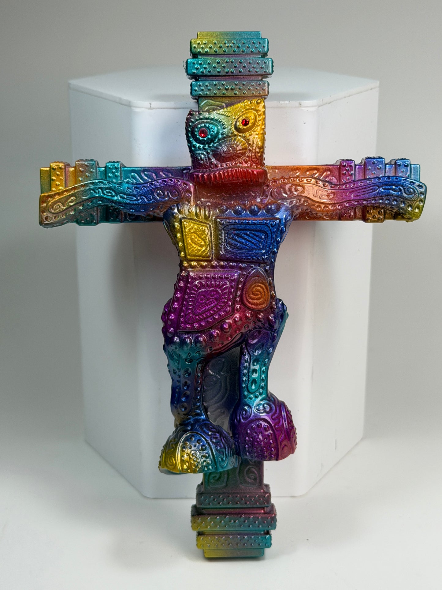 Wonky Robot Up on the Cross: Blatant