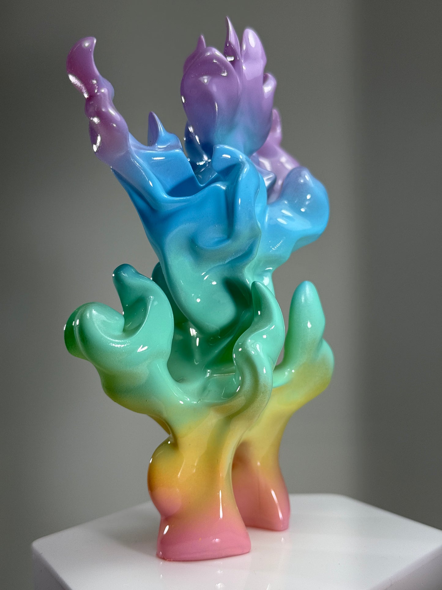 The Wind: Upside Down Pastel Rainbow