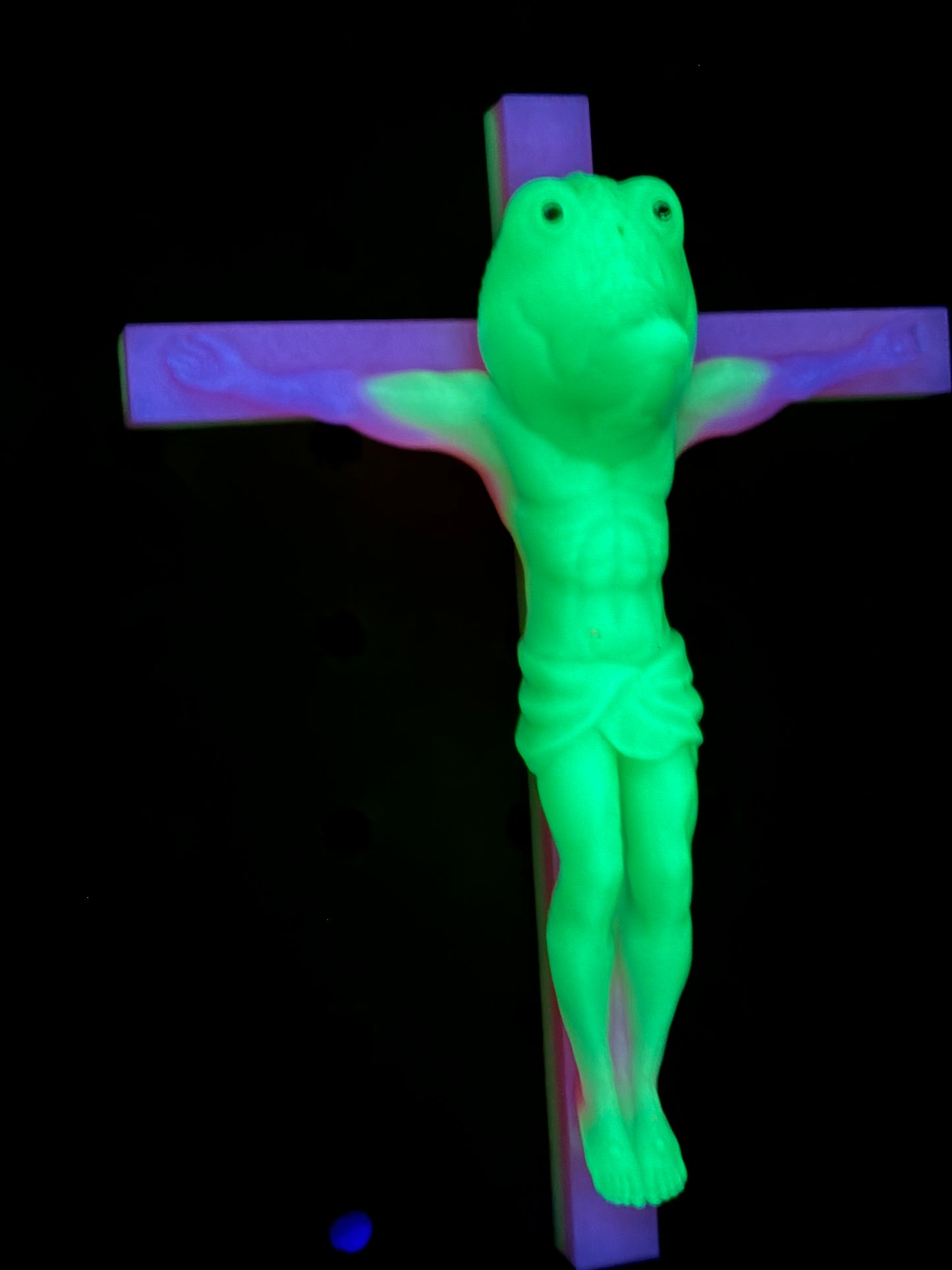 Christ on the Cross but he is a Crocodile: Choice