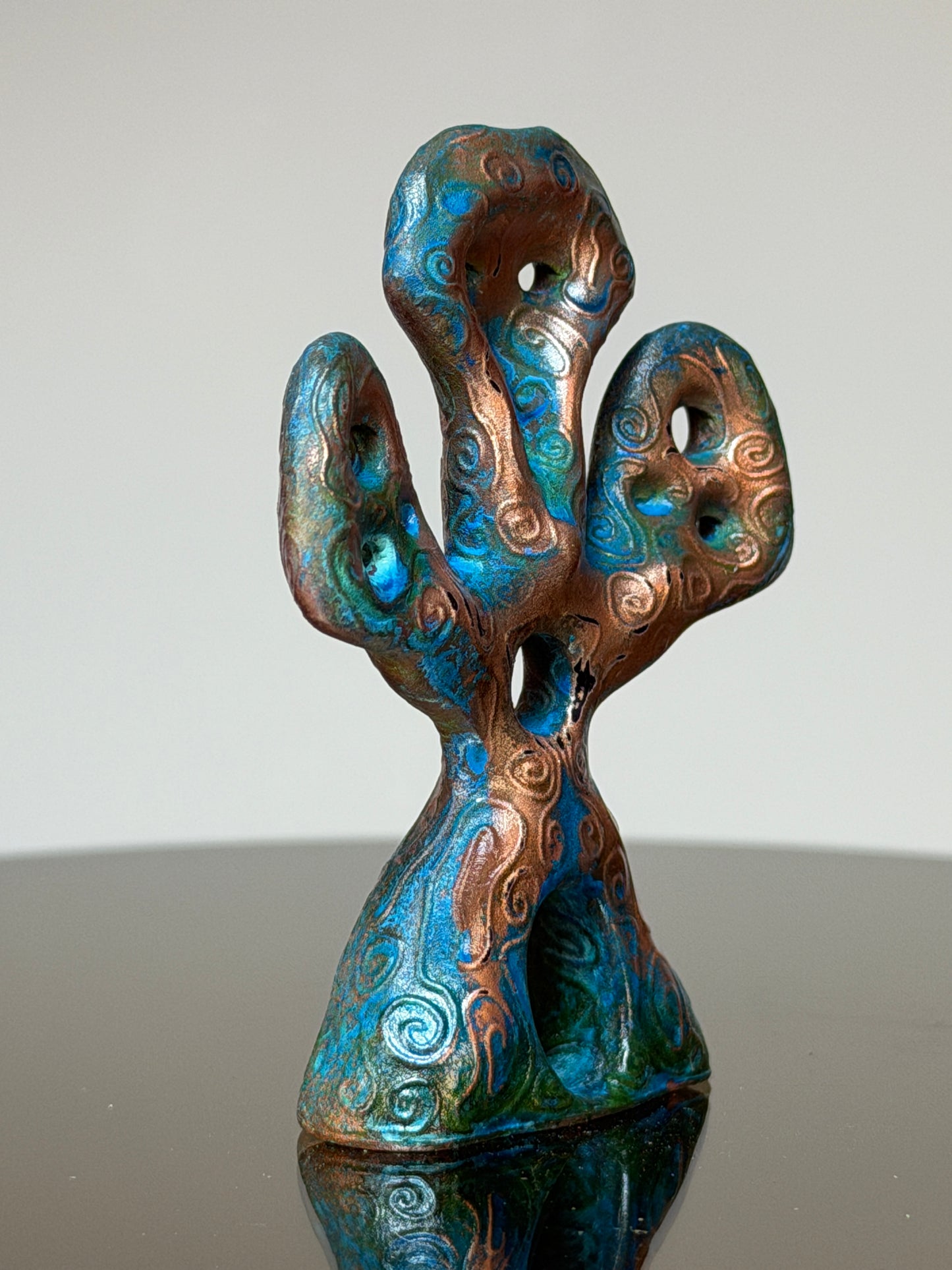 Glyph Number Five: Copper Plated Fine