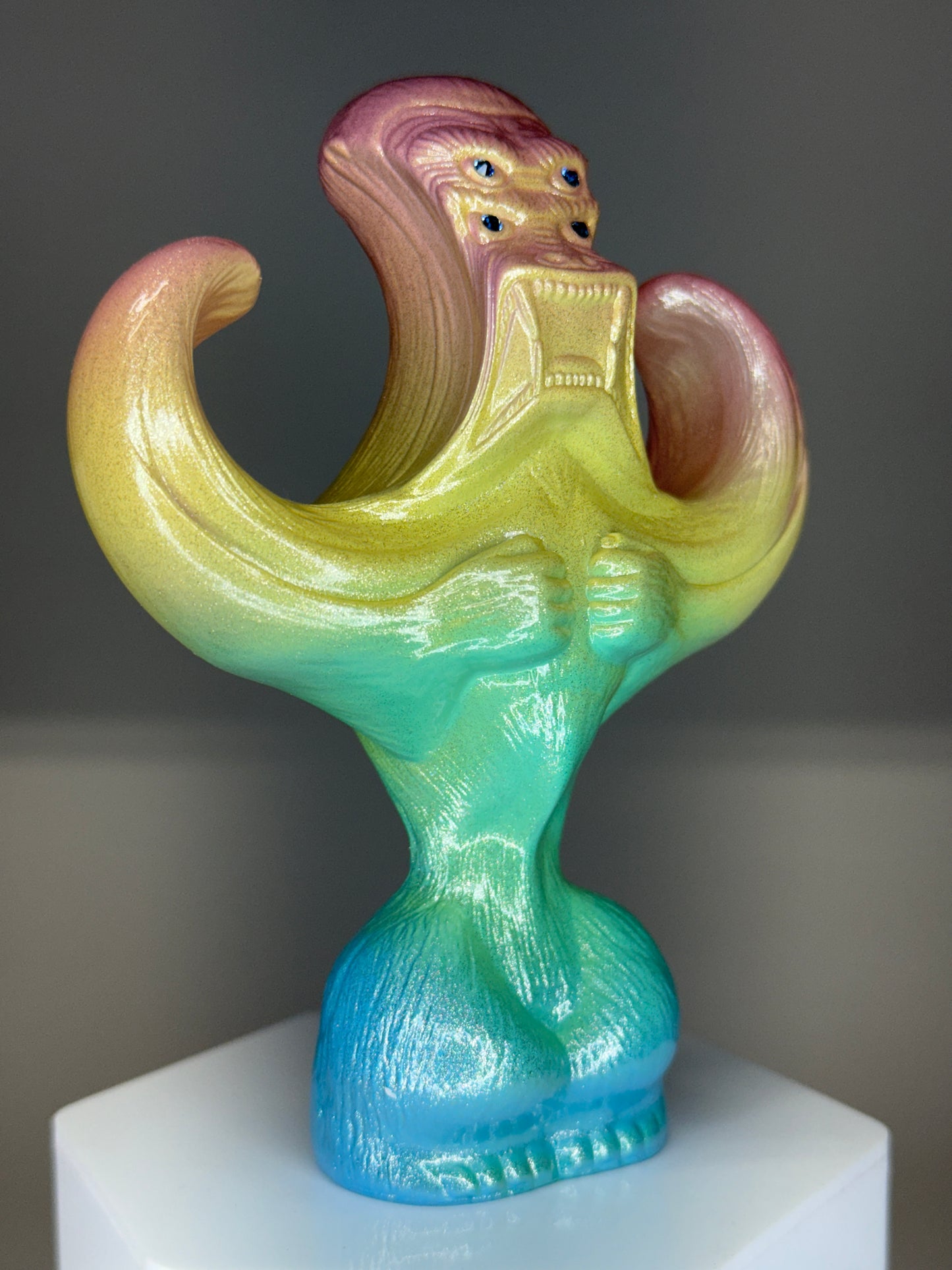 Breaking Wave Ape: Pastel Rainbow/Mirror Flake