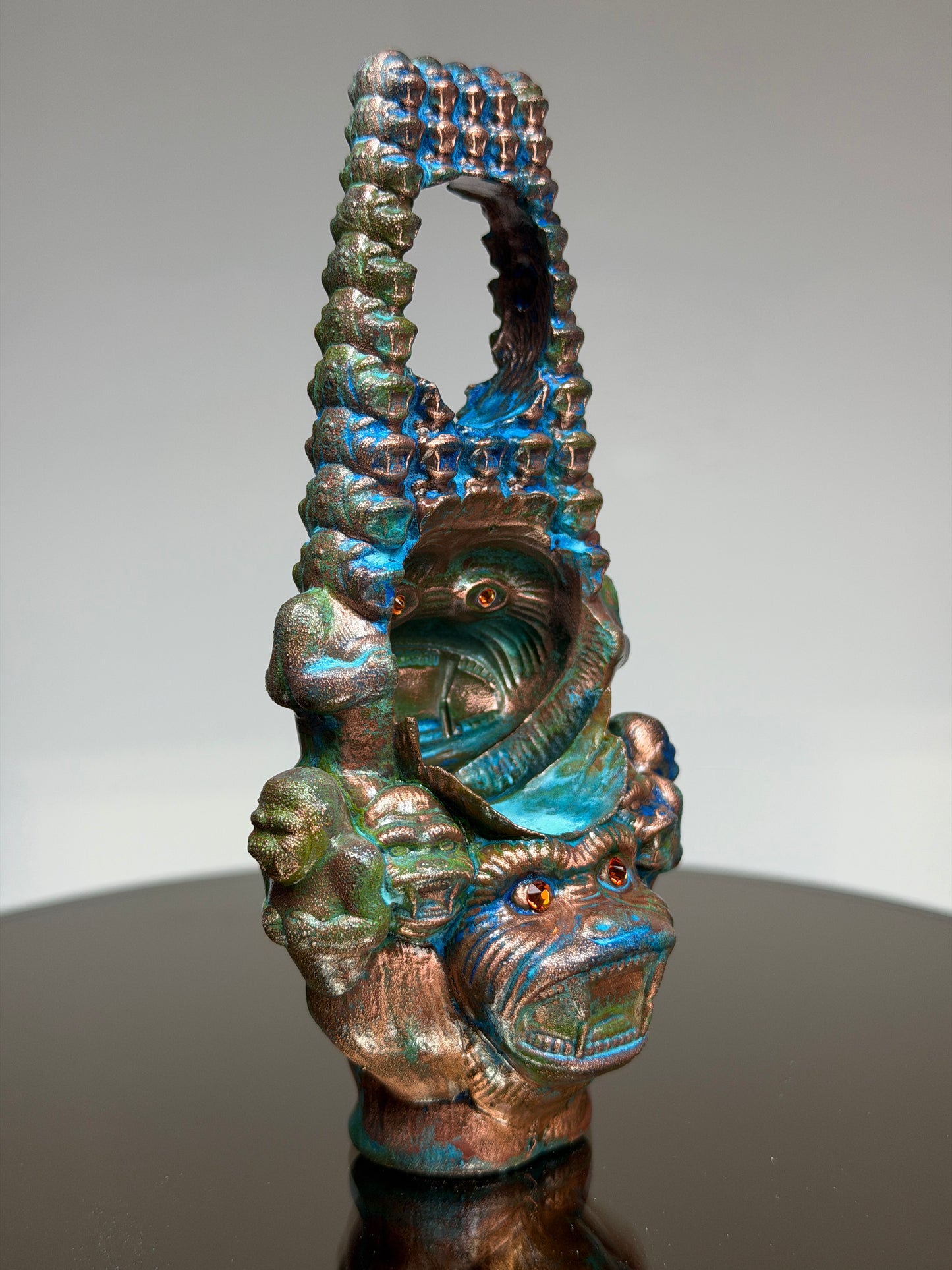 Convoluted Ape: Copper Plated Complexities