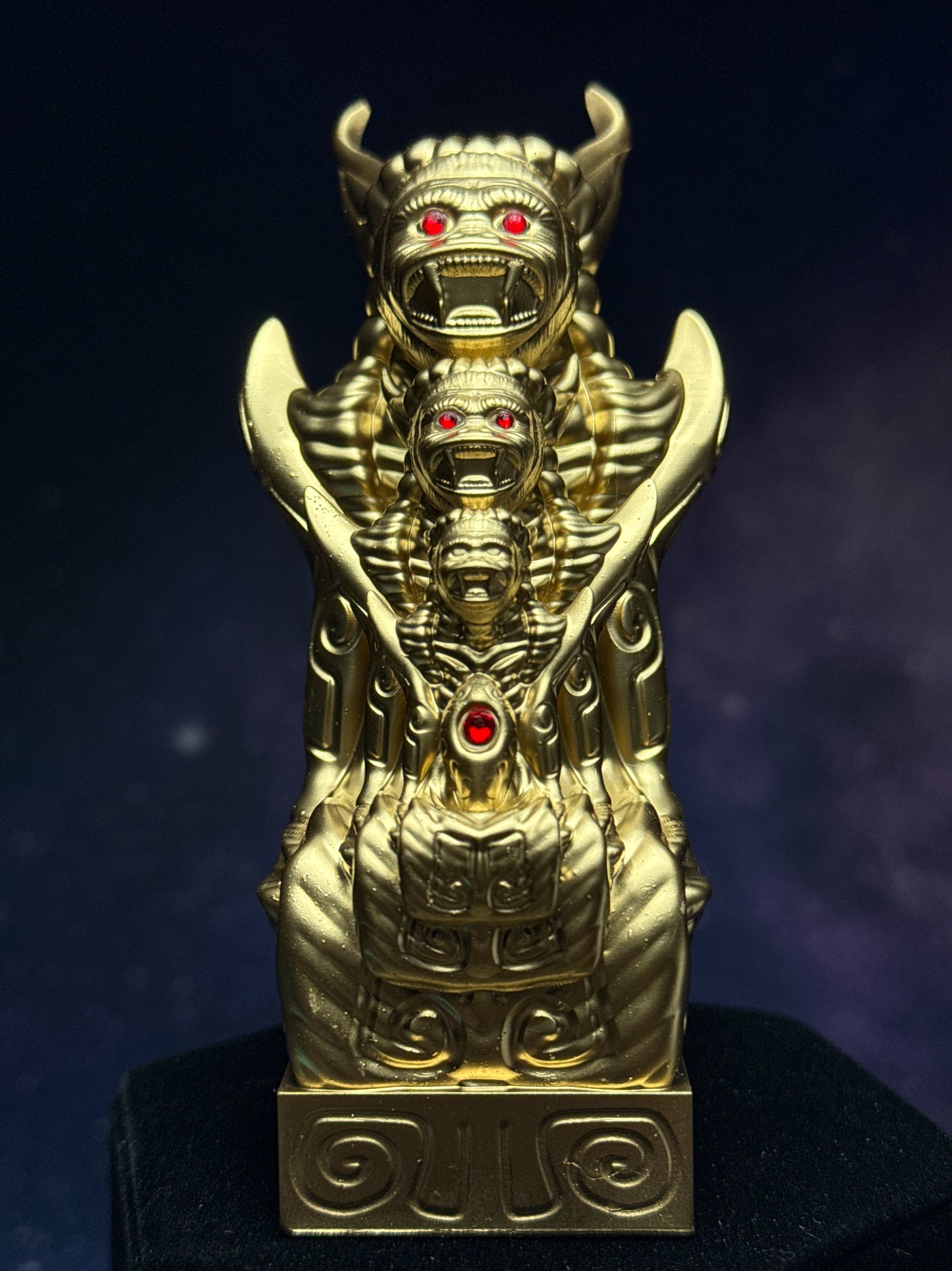 Egyptian Cosmonaut Apes: Chrome Gold Red