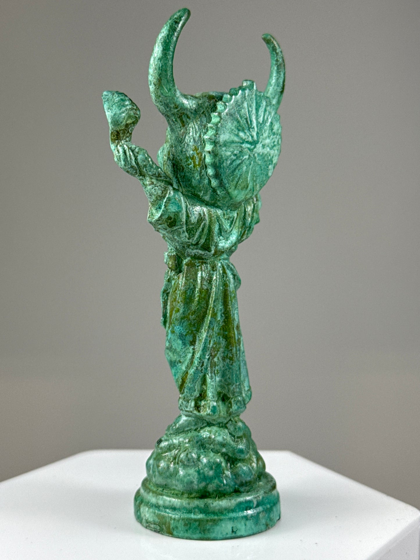 Snake Handler: Copper Plated Green