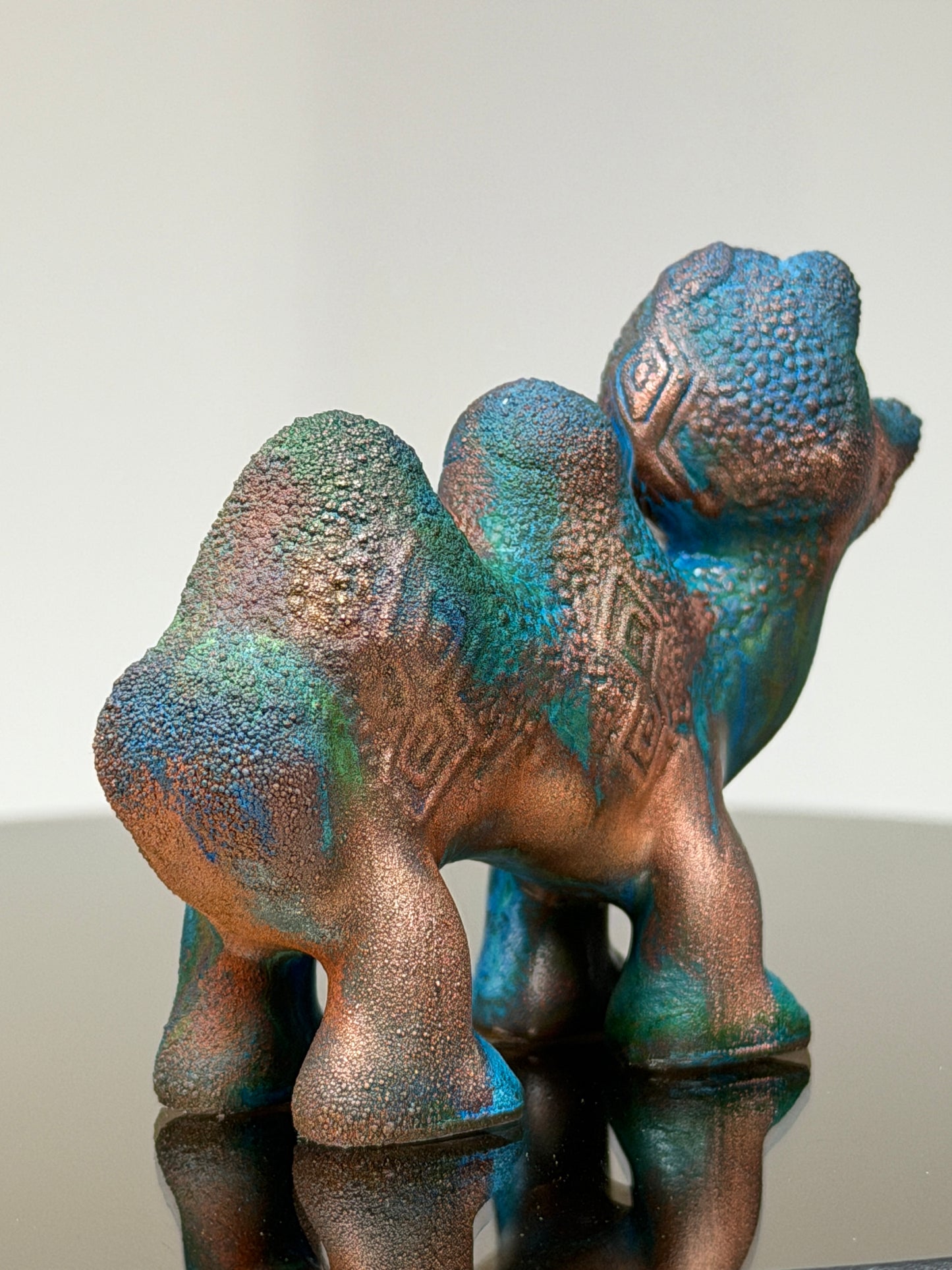 Camel Crocodile: Copper Plated Steps