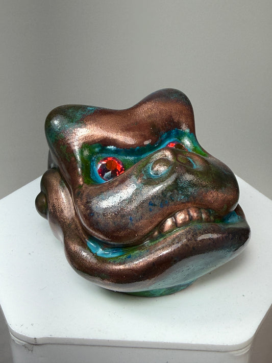 Mecha Ape Head: Copper Plated Trusty