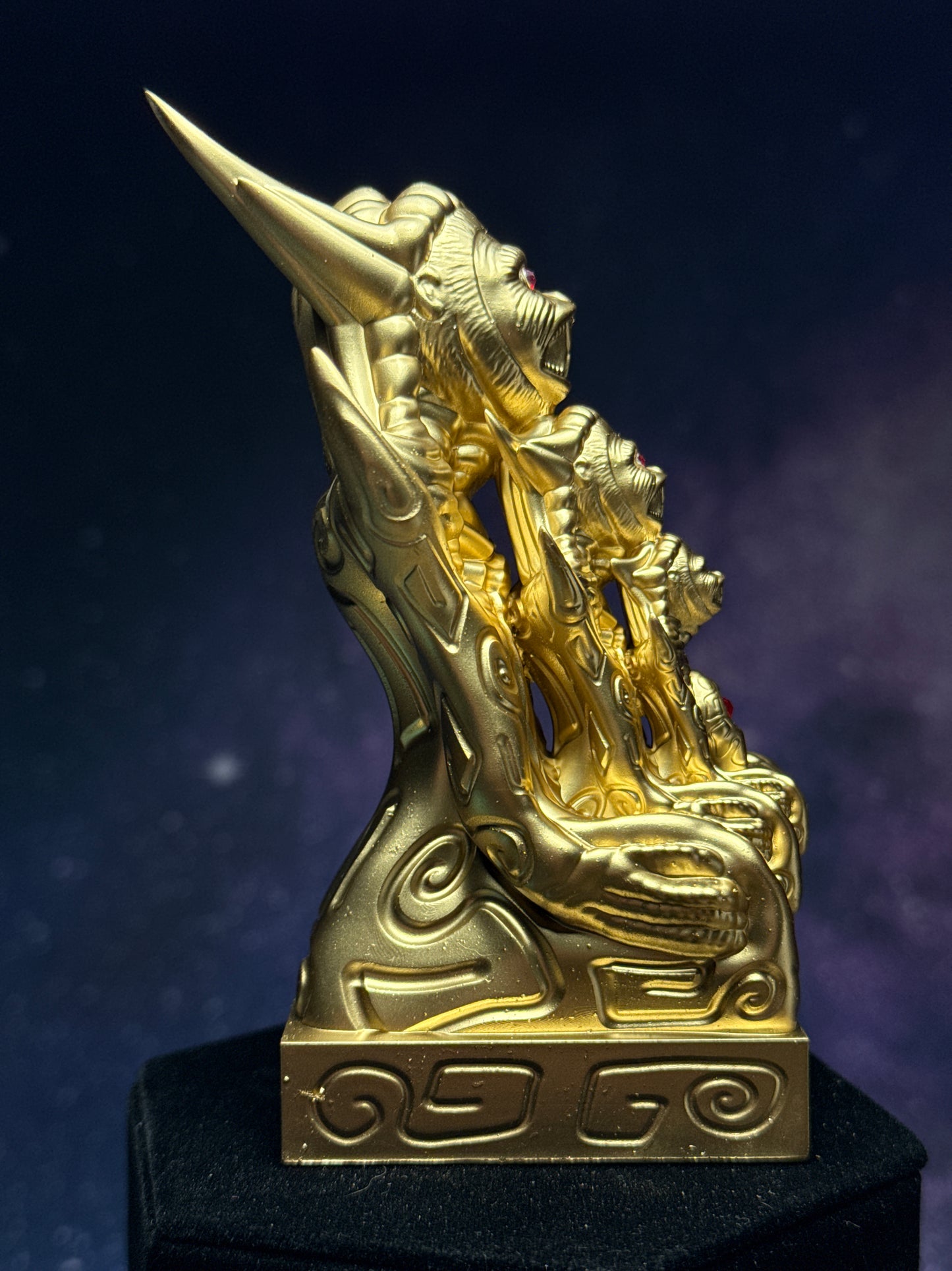 Egyptian Cosmonaut Apes: Chrome Gold Red