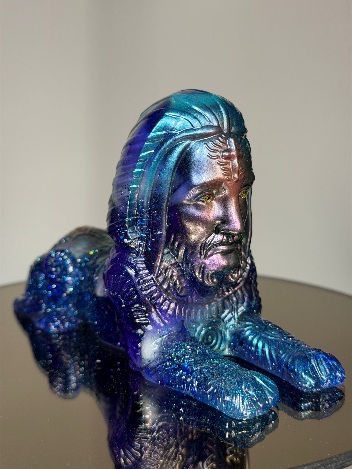 Sphinx Jesus: Glitter Purple
