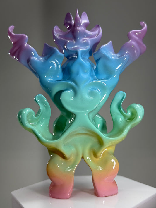 The Wind: Upside Down Pastel Rainbow