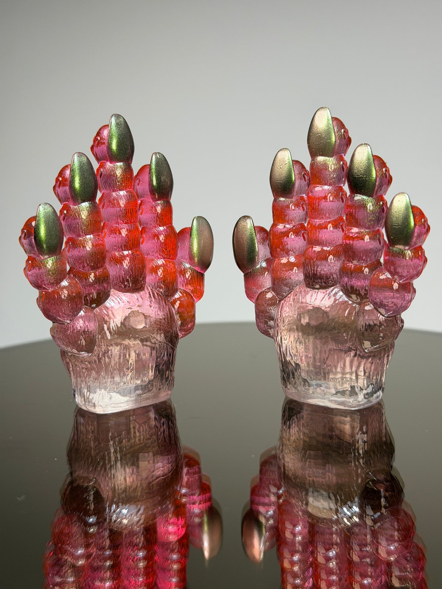 Ape Head Claws: Red (small set)