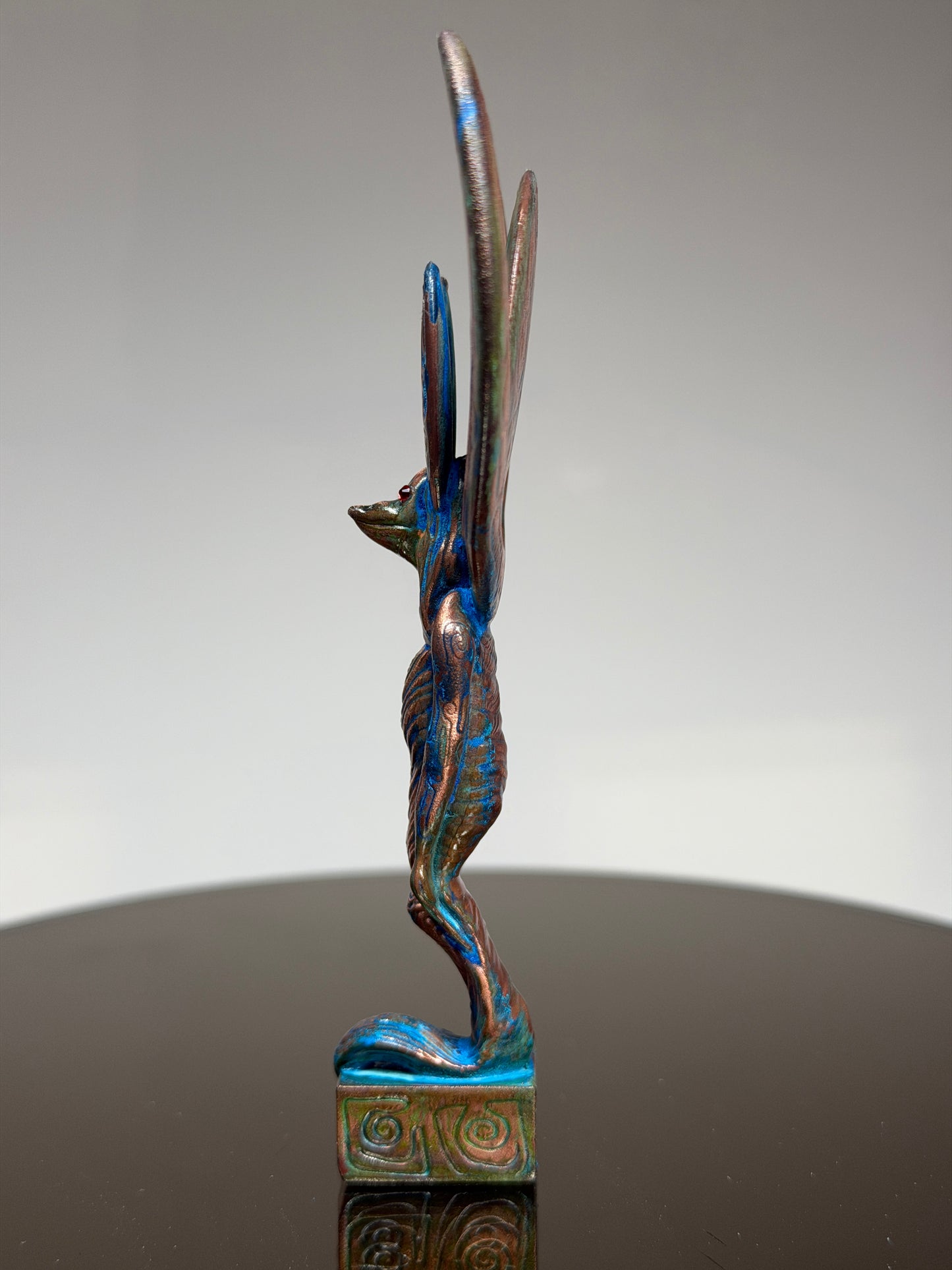 Ibis Serpent Mummy: Copper Plated Twist