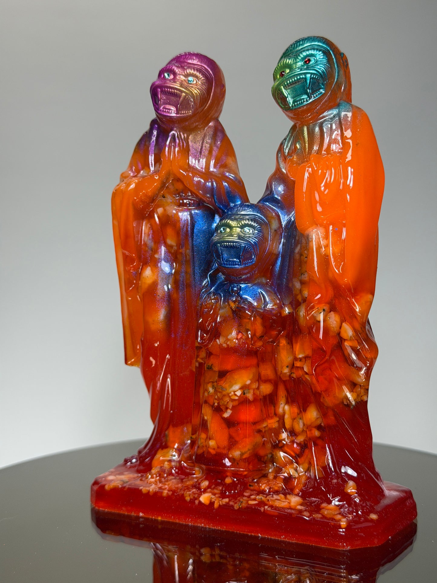 The Holy Ape Family: Glow Mingle