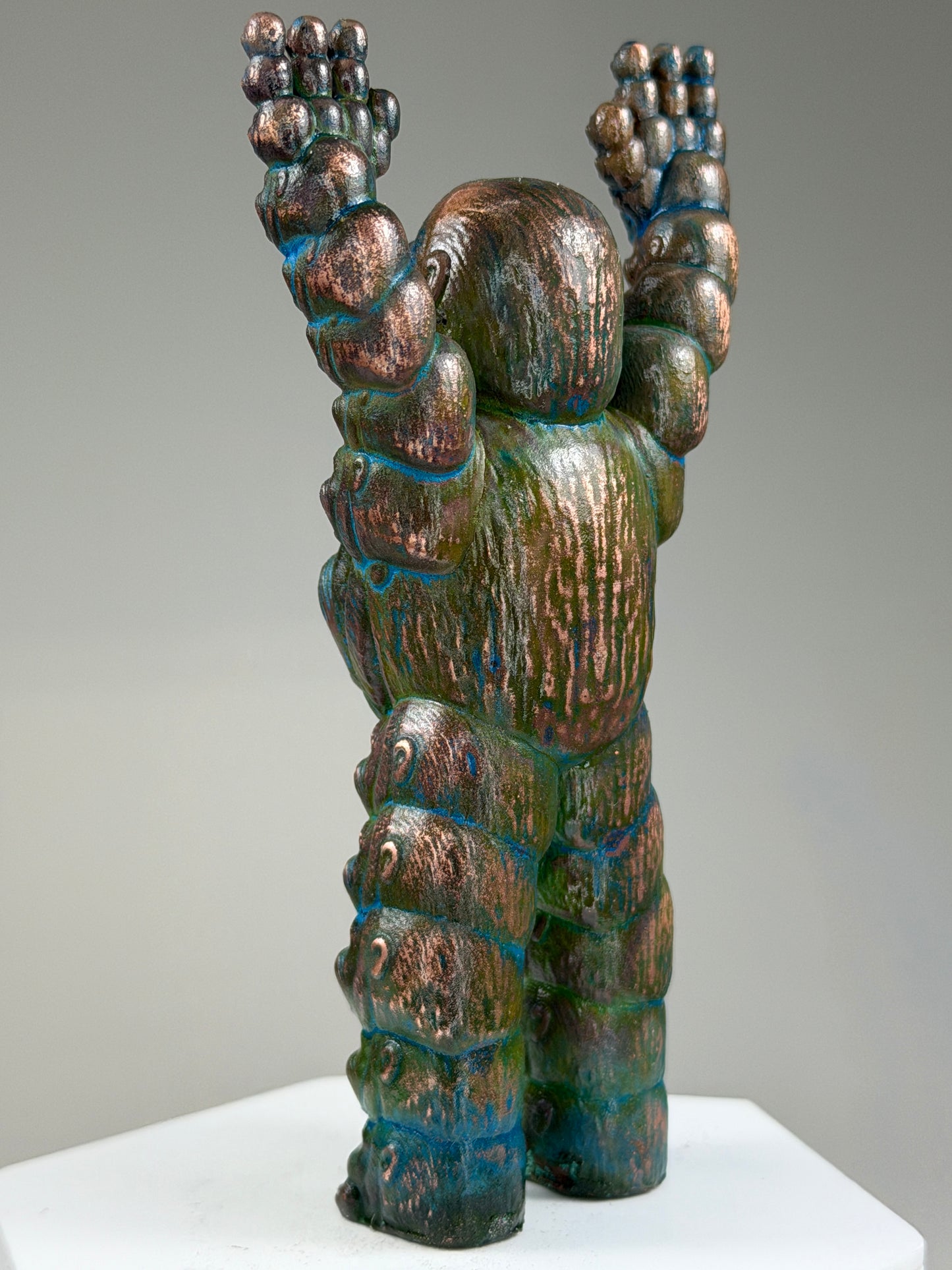 Head Ape: Copper Plated