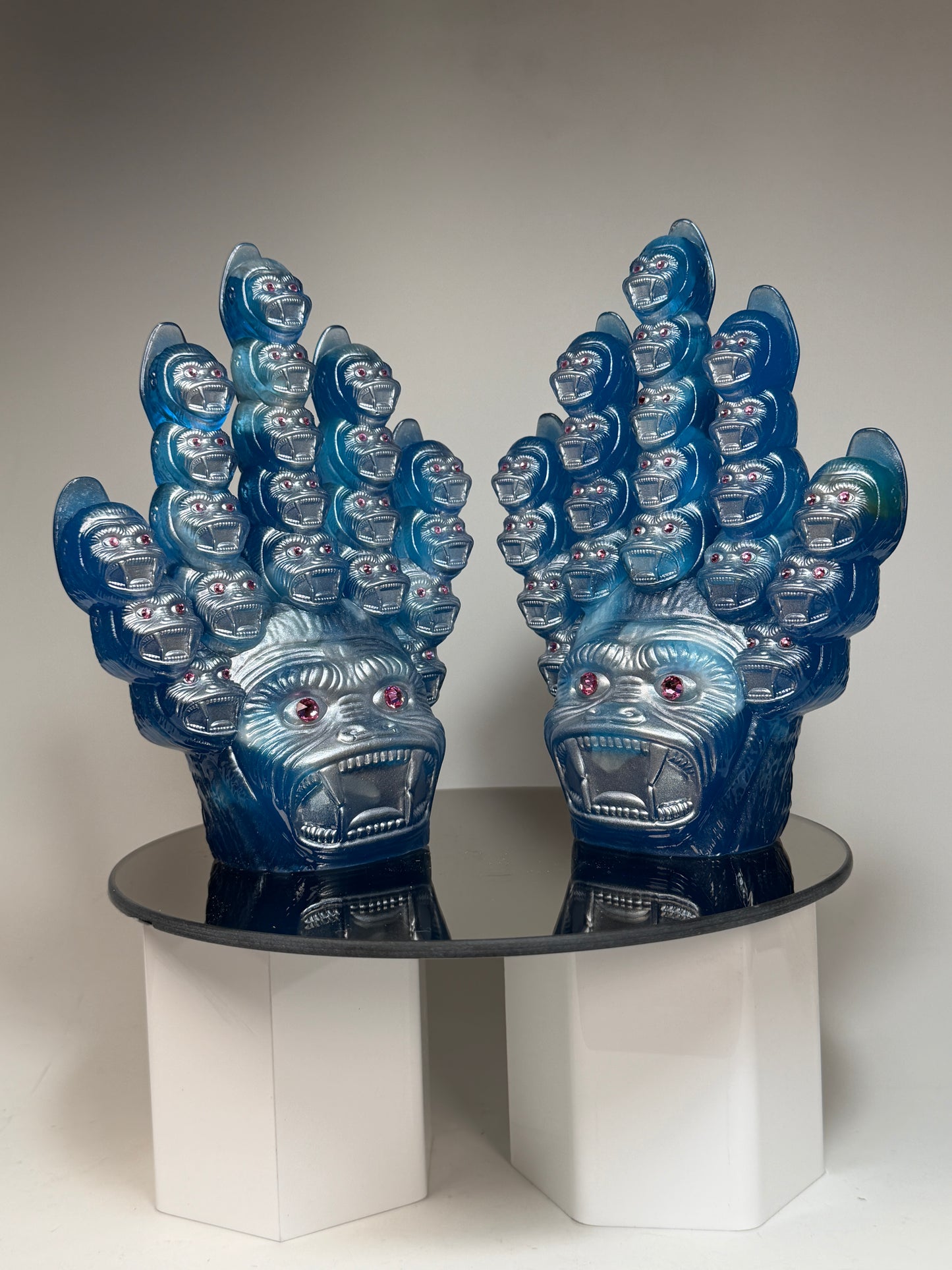 Ape Head Claw: Blue Glow