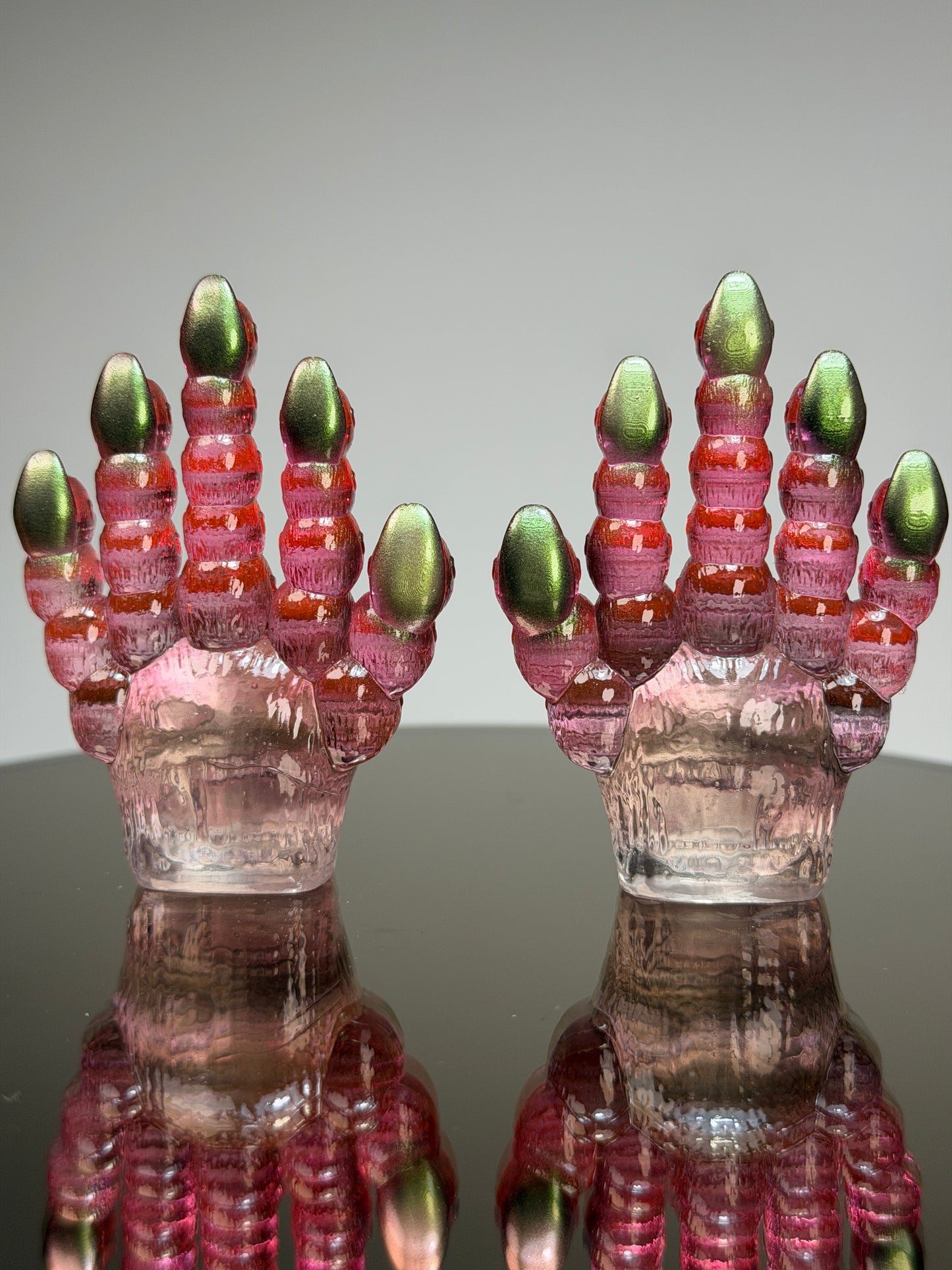 Ape Head Claws: Red (small set)