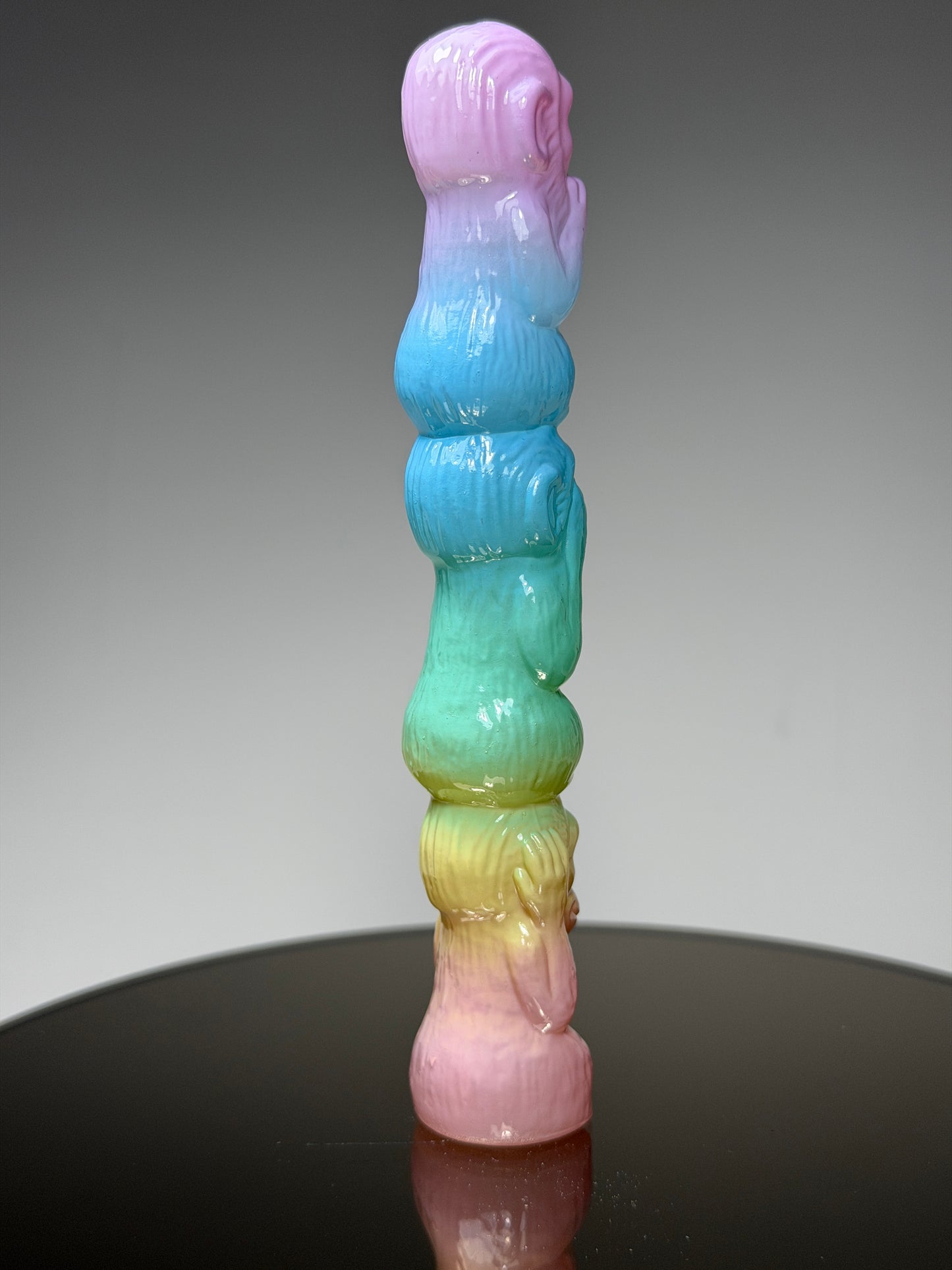 No Evil: Pastel Rainbow Stack