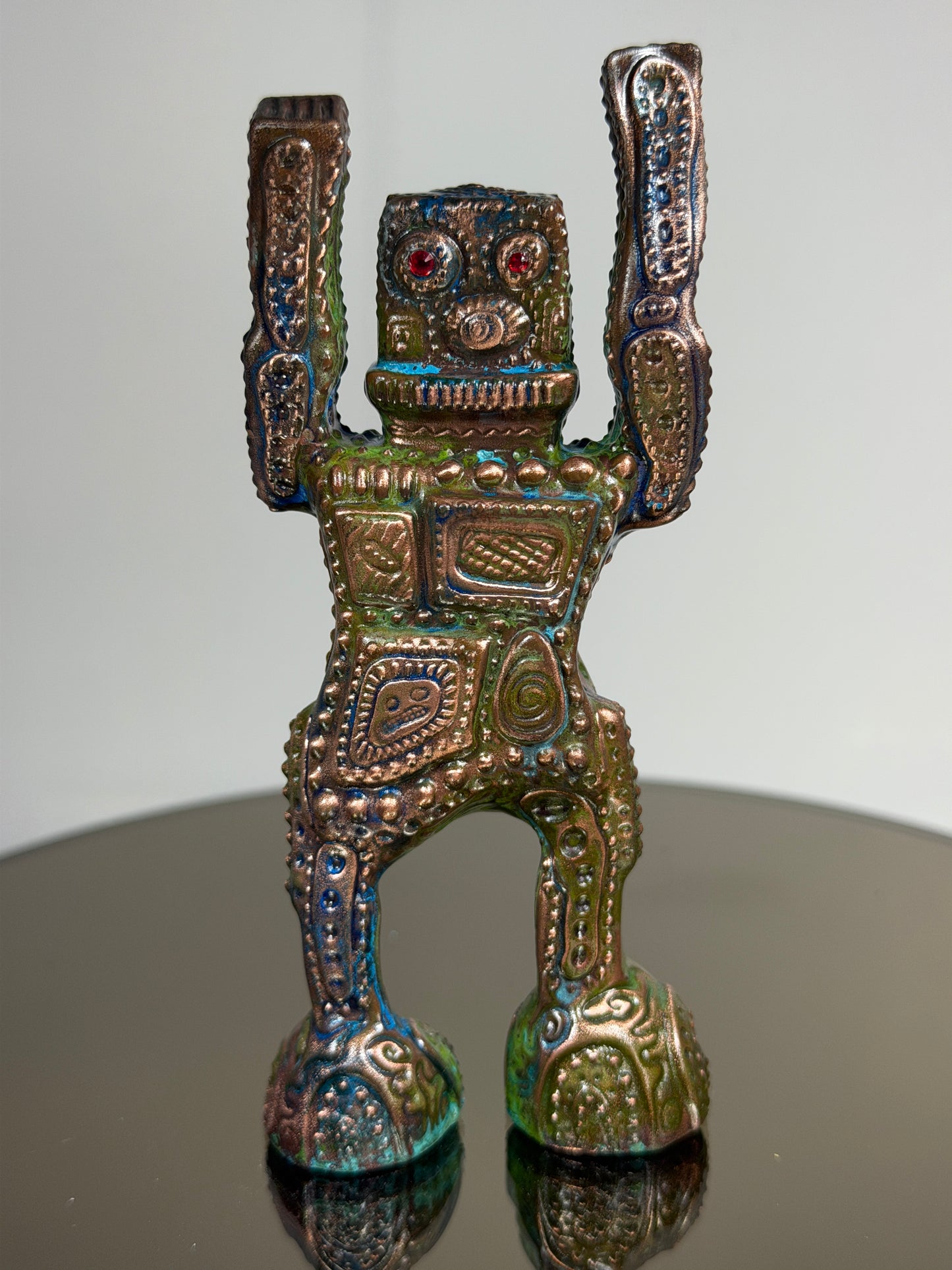 Wonky Robot: Copper Plated GooGone