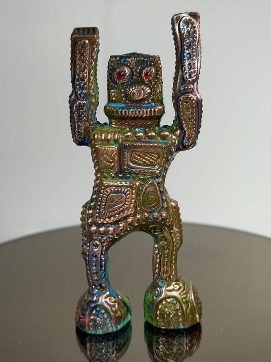 Wonky Robot: Copper Plated GooGone