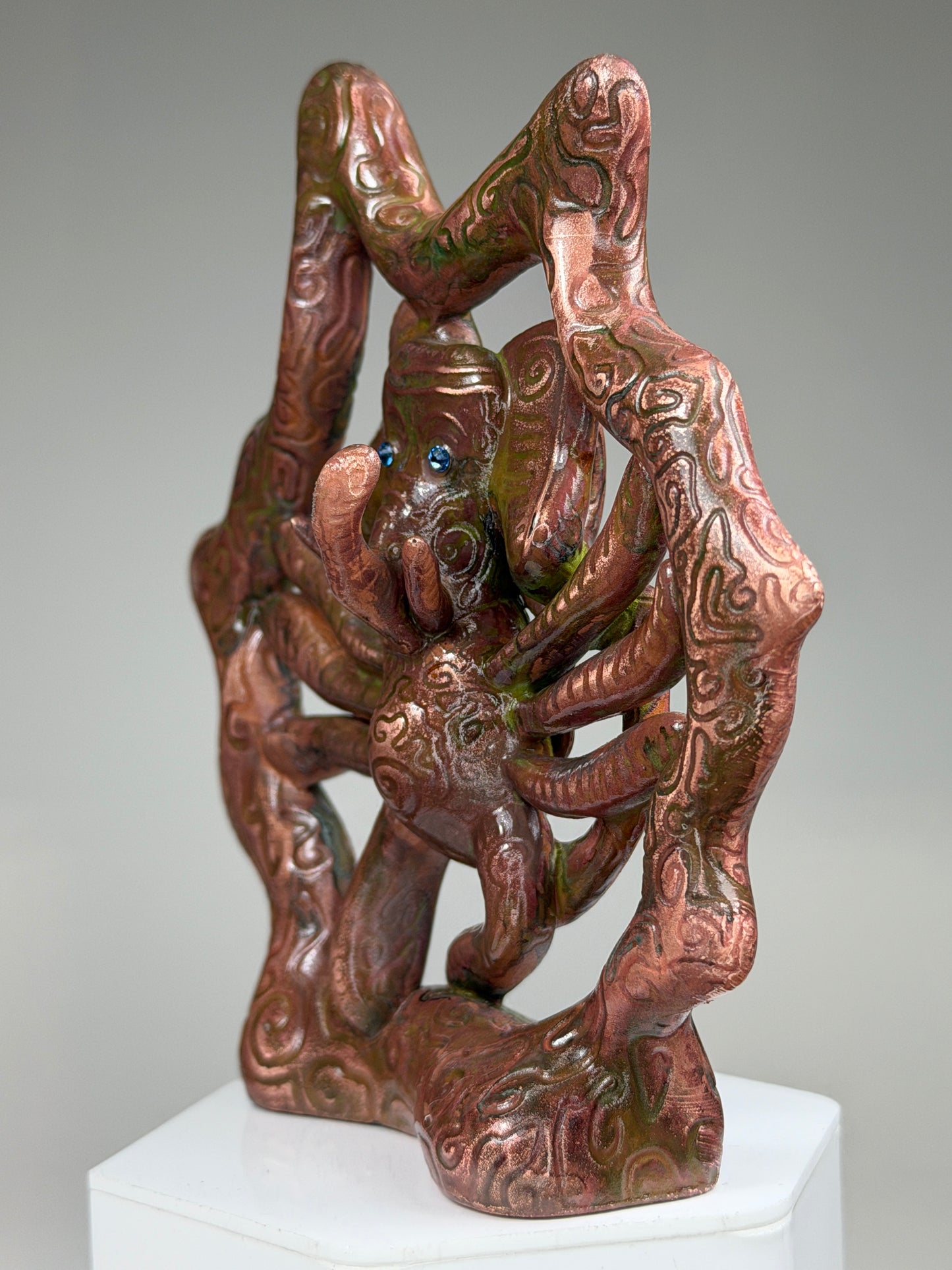 Ganna Sh’aa: Copper Plated with Green