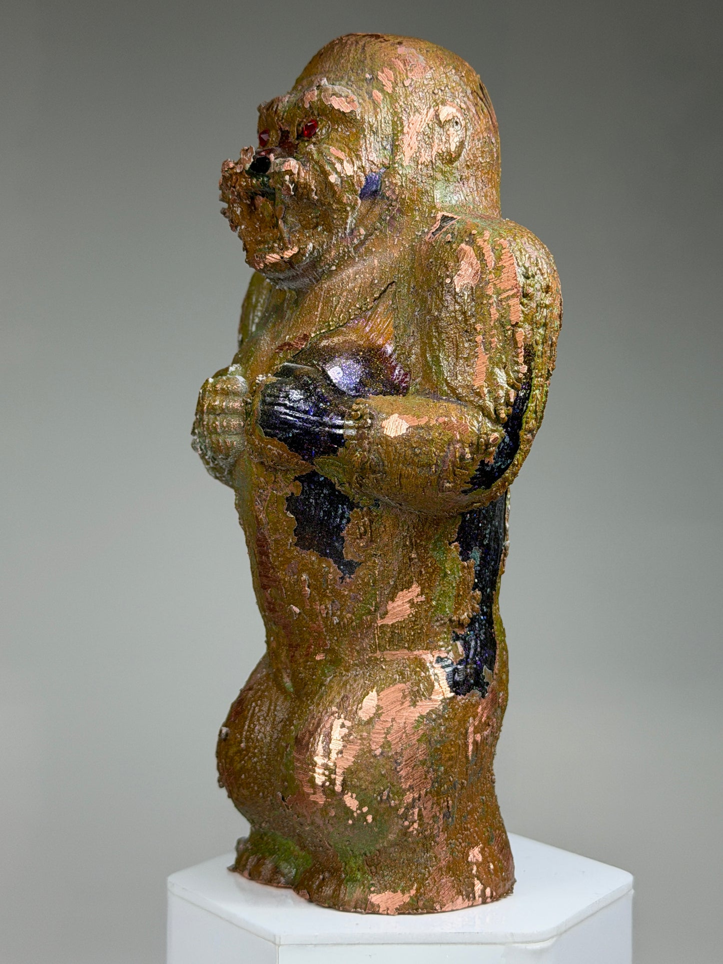 Ape: Copper Plated Battle Damage