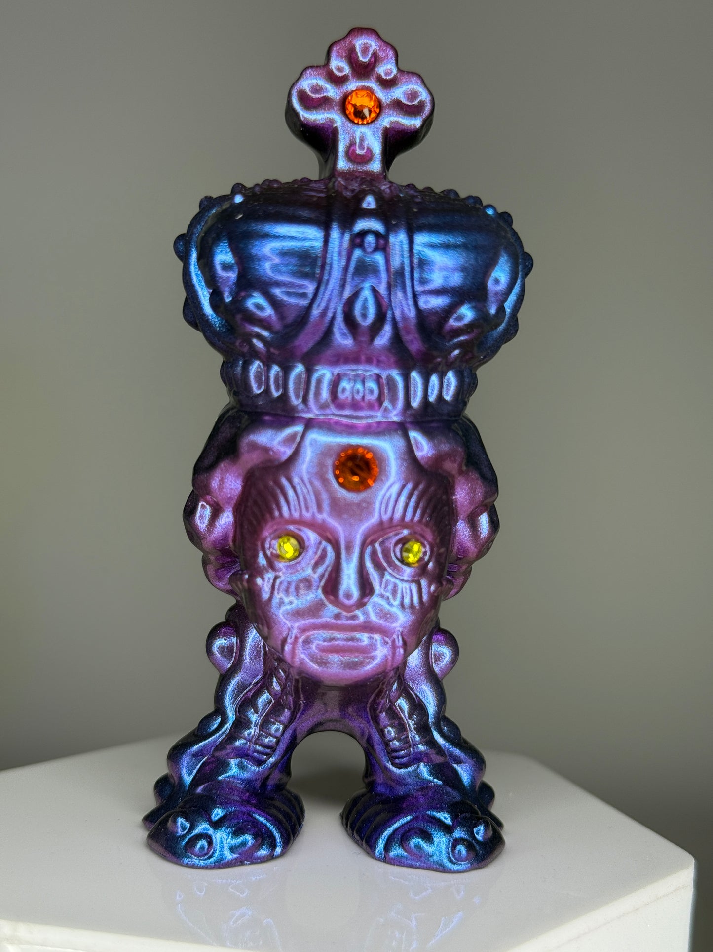 Mecha Faith Hopper: Chrome Pink/Blue