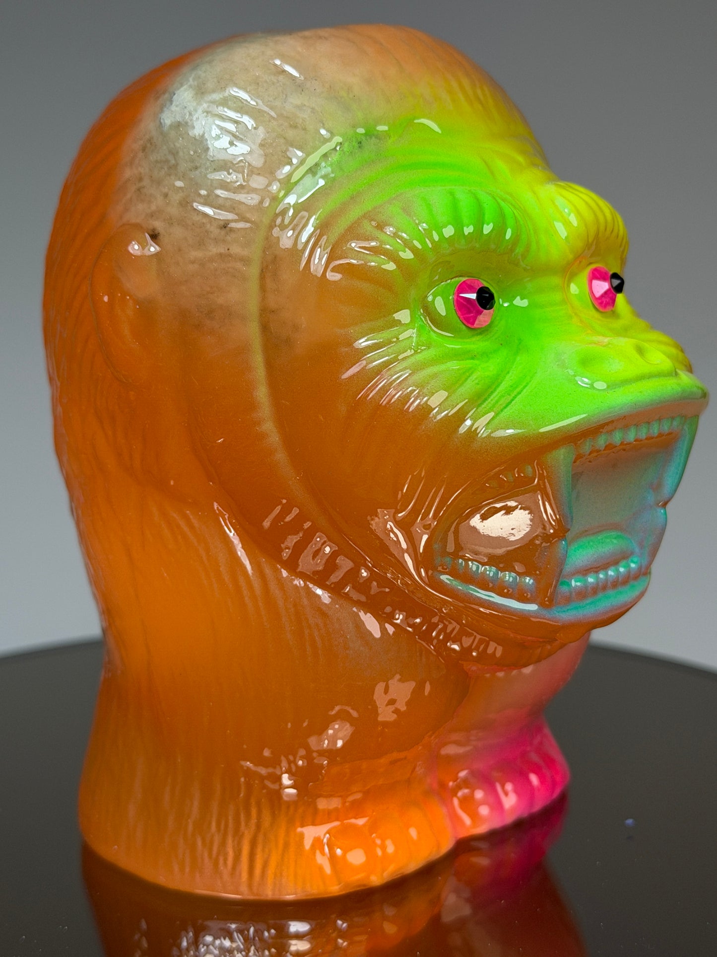 Stumpy Ape: Big Time Orange Neon Glow