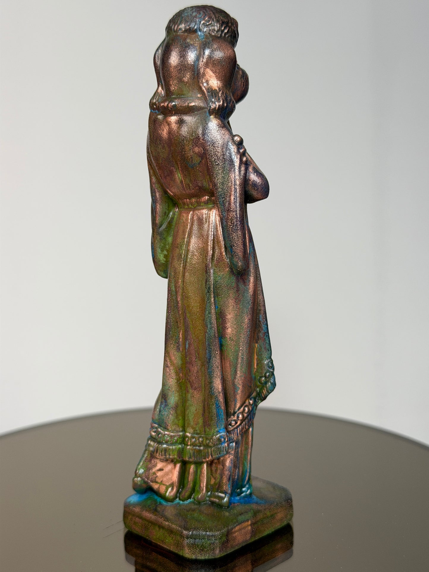 Saint Philomena is a Poodle: Copper Plated Barker