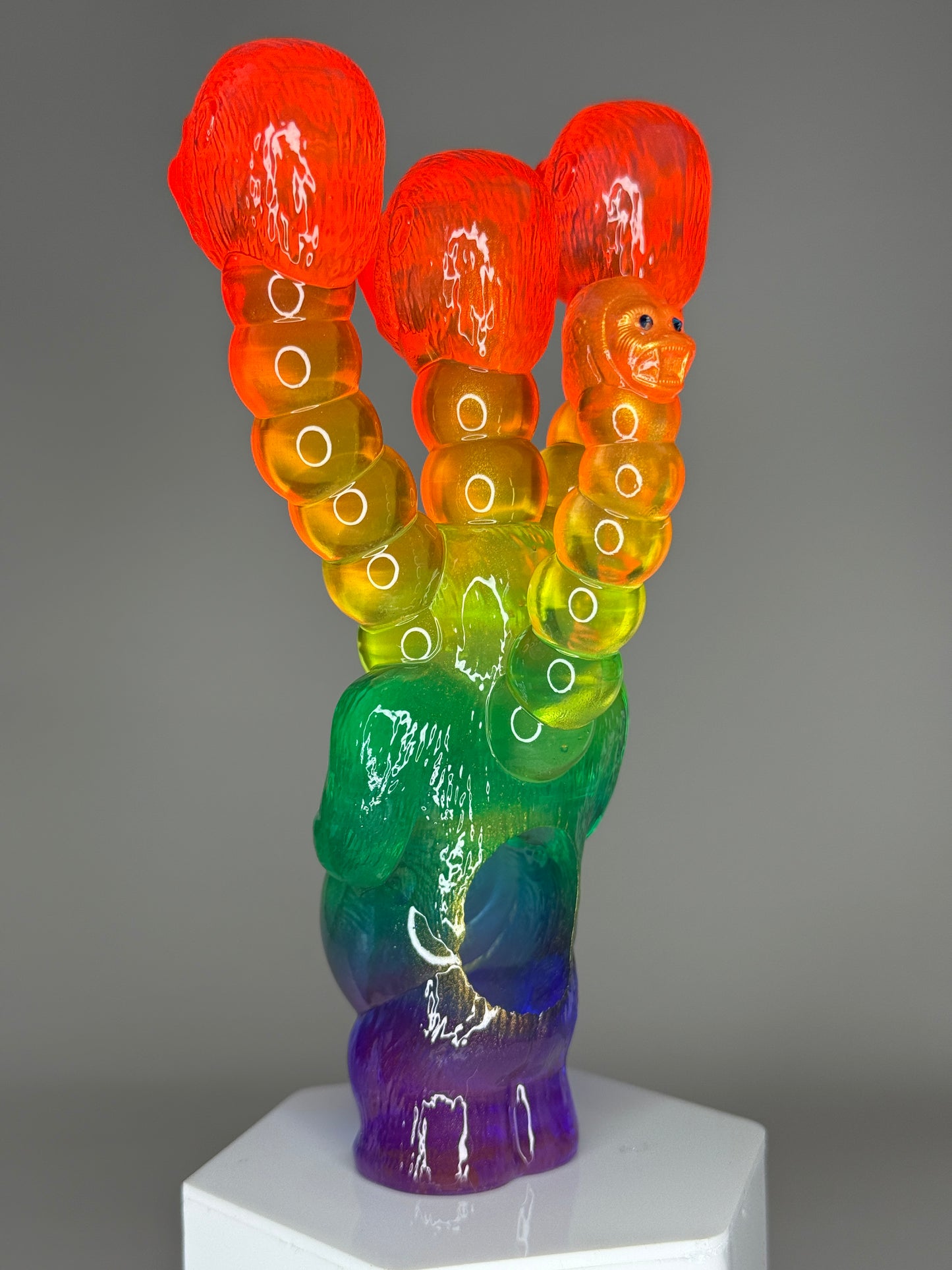 Sidewinder Ape: Gold Transparent Rainbow