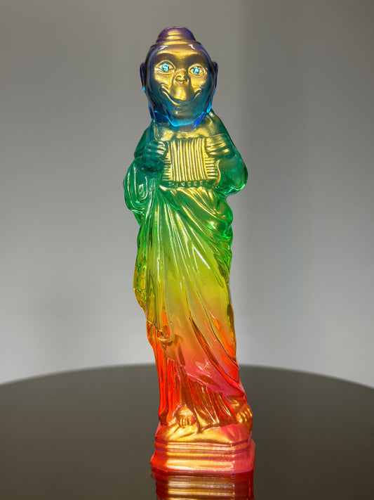 Accordion Monkey Goes to Heaven: Transparent Rainbow