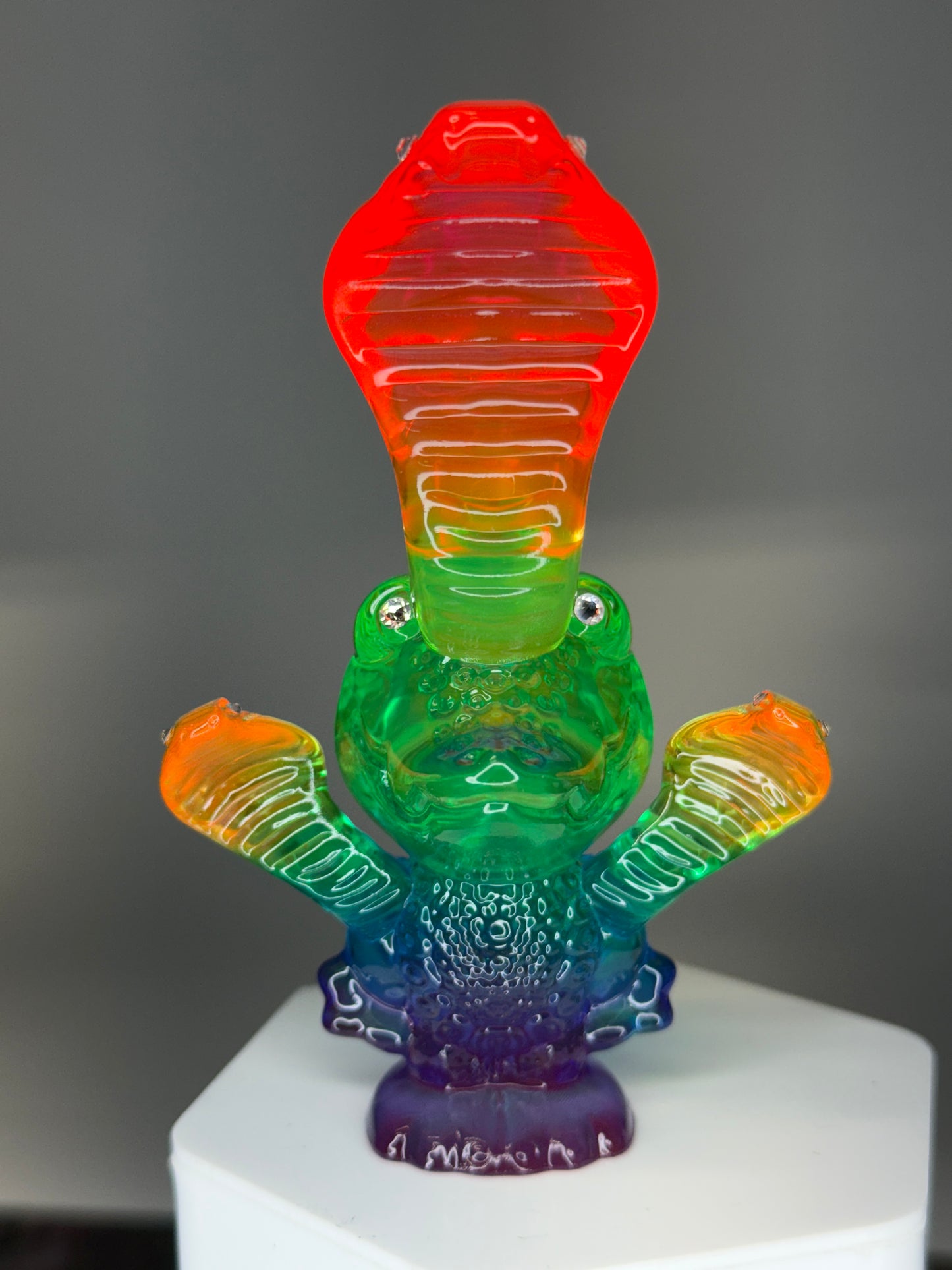 Cobra Cult Croc: Transparent Rainbow