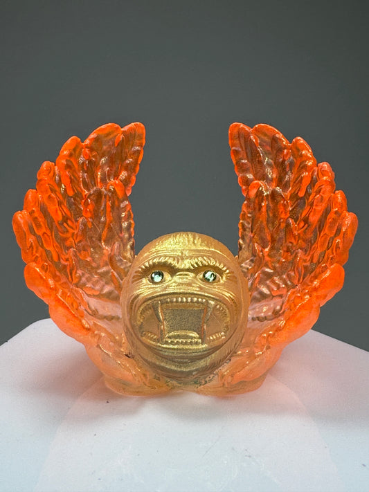 Cherub Ape: Orange and Gold