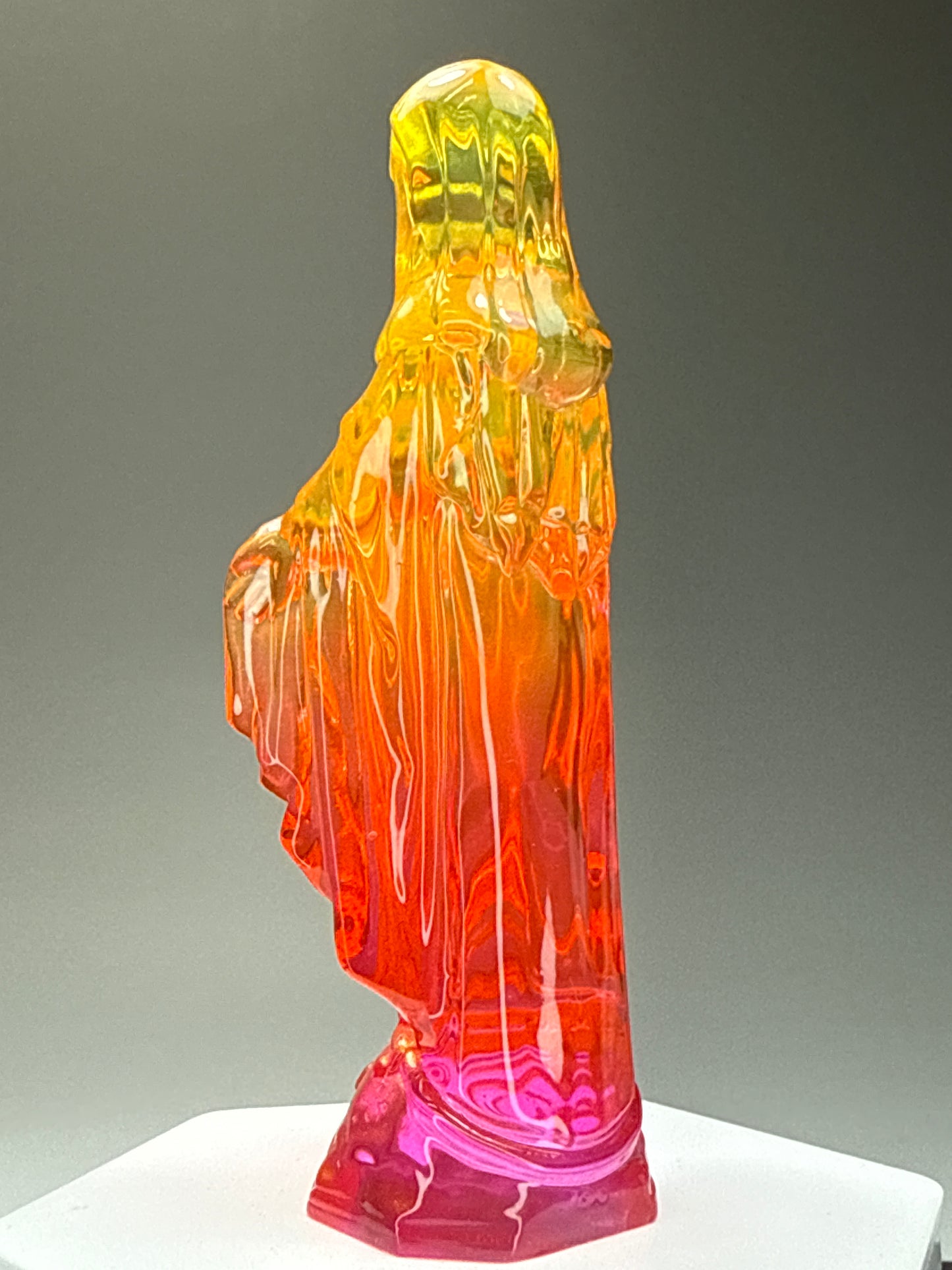 Jesus Head Mary: Gold Fire