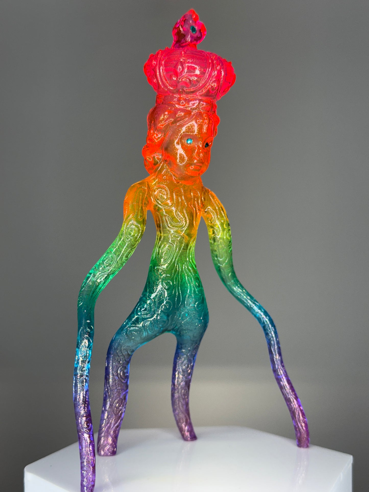 Faith Creeper: Transparent Gold Rainbow